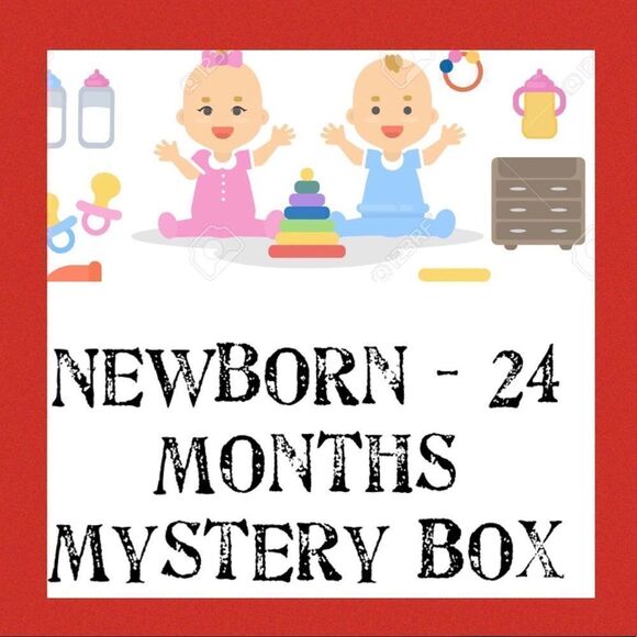 5 lbs Mystery Box Baby Clothes Size NB- 12 Months Feminine Assorted Clothes - Picture 1 of 15